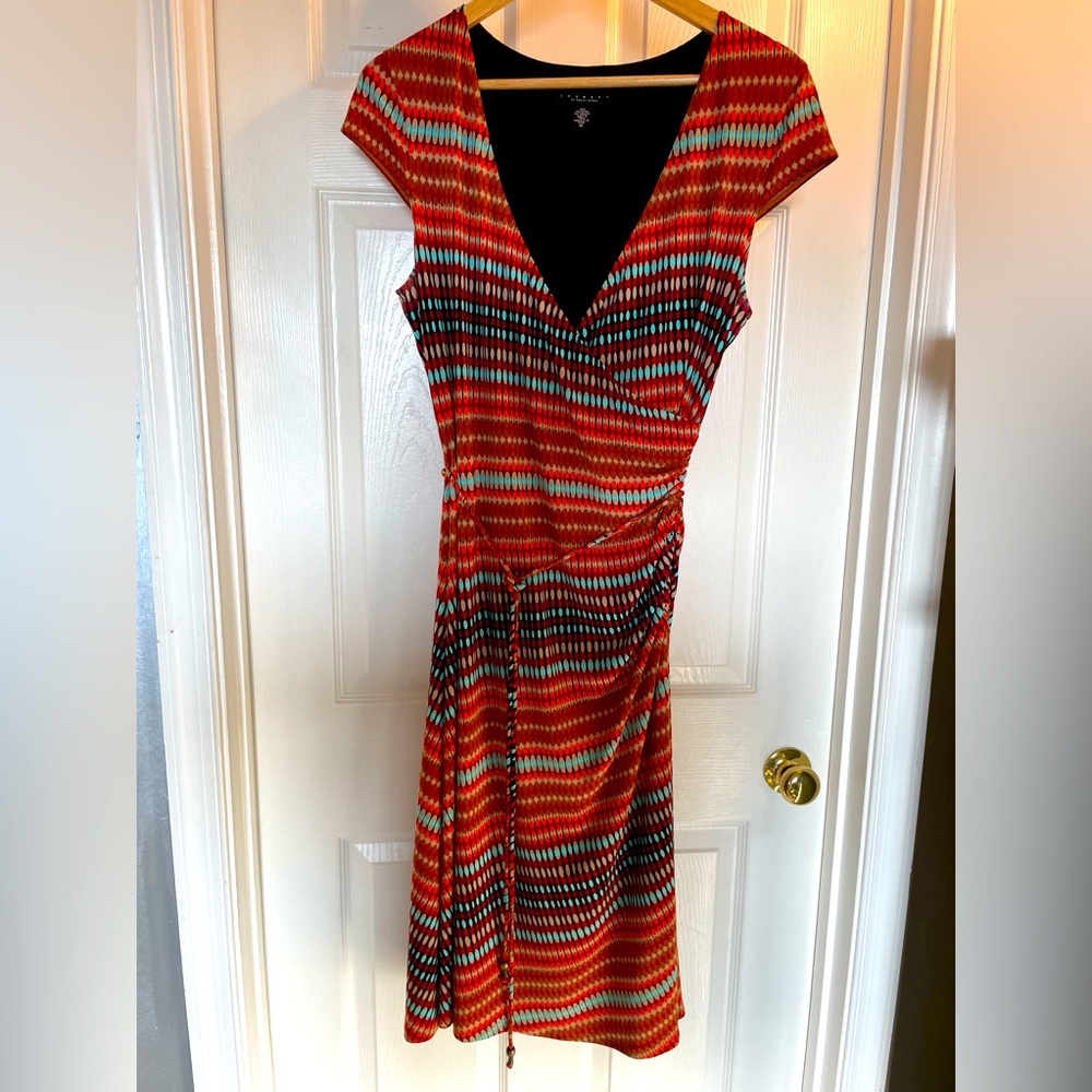 LAUNDRY BY SHELLI SEGAL Faux Wrap Dress - Picture 2 of 5
